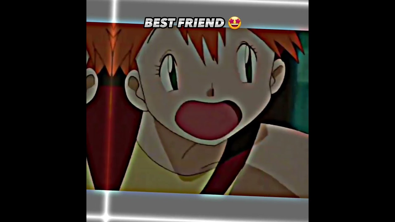 Ash and Misty friendship 💓💖 #edit #ash #cute #love #Misty @POKEMONMASTER374