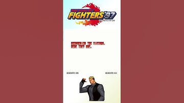 KOF97 Yamazaki KO Pose