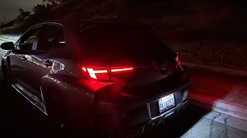 Corolla Hatchback sequential turn signal installation  (E210)/ GR Corolla (Prismbeam taillights)