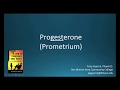 (CC) How to Pronounce progesterone (Prometrium) Backbuilding Pharmacology