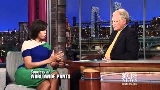 Michelle Obama on 'Letterman:' This isn't Oprah!