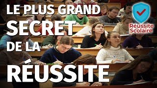 Le plus grand secret pour réussir ses études