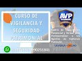 CURSO DE ACTUALIZACION EN VIGILANCIA Y SEGURIDAD PATRIMONIAL