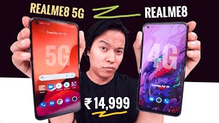 Realme 8 5G vs Realme 8 Unboxing & Comparison : What is New