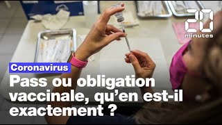 Pass ou obligation vaccinale, qu'en est-il exactement ?