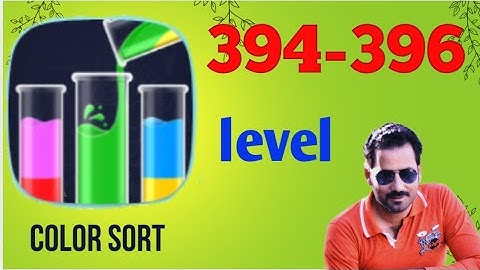 Color sort level 394/396