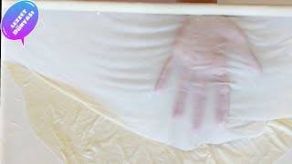 Bu Baklava Hamuru Yağ Gibi Akıyor Baklava Yufkası  Nasıl Açılır ( Eğitim Videosu )