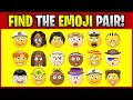 FIND THE EMOJI PAIR! P00042 Find the Difference Spot the Difference Emoji Puzzles PLP