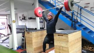 split jerk from blocks