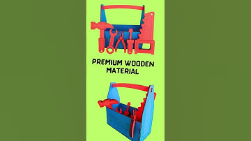 Wooden Tool Kit Safe & Engaging | Tool kit video