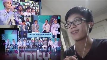 TERIMA KASIH & HAPPY 1ST UN1VERSARY! :) UN1TY ACAPELLA MEDLEY @ UN1VERSARY THE PRELUDE #5 REACTION!