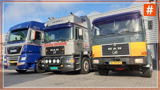 Double clutch MAN F8, F2000 V10 en TGX Commander Series rijden | #ITSMYDRIVE