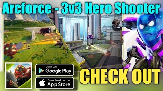Arcforce 3v3 Hero Shooter Gameplay | Arcforce 3v3 Hero Shooter | Arcforce 3v3 Hero Shooter Android screenshot 5