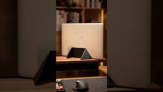 FIKLIK 2-in-1 Foldable Vertical Laptop Stand | Slim & Portable Desk Essential#FIKLIK #EDCTech