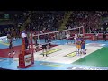 Volley SuperCoppa - Galassi chiude un'azione spettacolare
