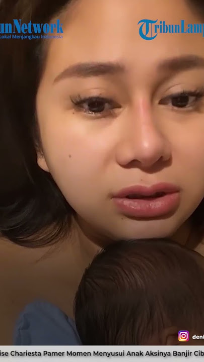 Denise Chariesta pamer momen menyusui anak