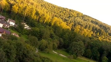 Cheap RC airplane with "outboard" Pi Zero and camera, 1st FPV video