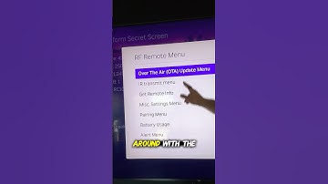 Roku hidden menu code 🔐