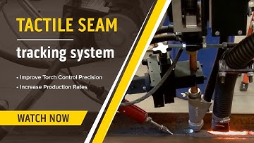 Demo: Tactile Seam Tracking for Column and Boom Welding Manipulator