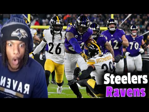 RAVENS BABY Pittsburgh Steelers vs Baltimore Ravens Game Highlights | 2024 Wild Card Game Highlights