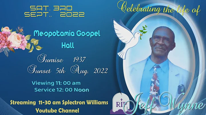 Service of Thanksgiving for Jeff Wynne
