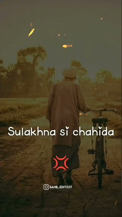 SAAB | SAJJAN ADEEB | NEW PUNJABI SONG STATUS VIDEO | Nri|  Tr #saab #trendingshorts 🎥| GOLDEN STAR