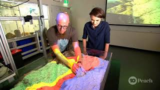 Playing in an Augmented Reality Sandbox!