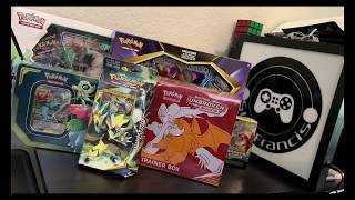 Pokemon Card UnBoxing - Unbroken Bonds Lightning Loop Theme Deck