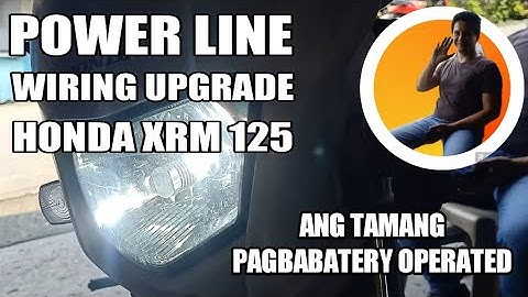 POWER LINE XRM 125 TAMANG PAG BATTERY OPERATED