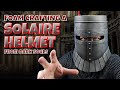 Foam Crafting a Solaire Helmet from Dark Souls