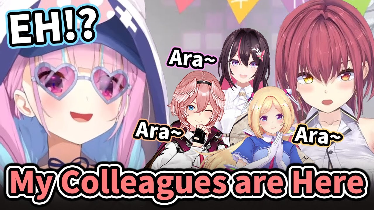 Aqua holds a party, but only her mom's friend come over【Hololive/Eng sub】