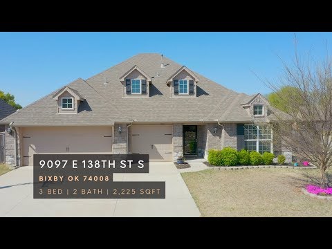 9097 E 138th St, Bixby, OK home video tour