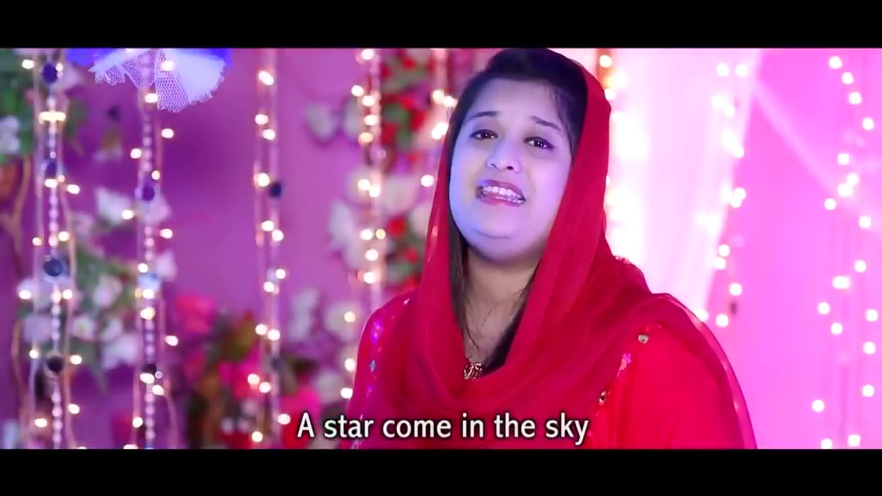 Christmas Geet 2017 Urdu  Asmaan Pe Ik Sitara Tehmina Tariq  HD 720p MP4