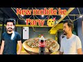 Ab new mobile   se bne ge  party   dene pr gai  pizza  party for czn