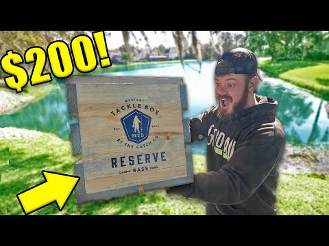 Unboxing World's MOST Expensive Fishing MYSTERY BOX! (MTB Reserve Box)