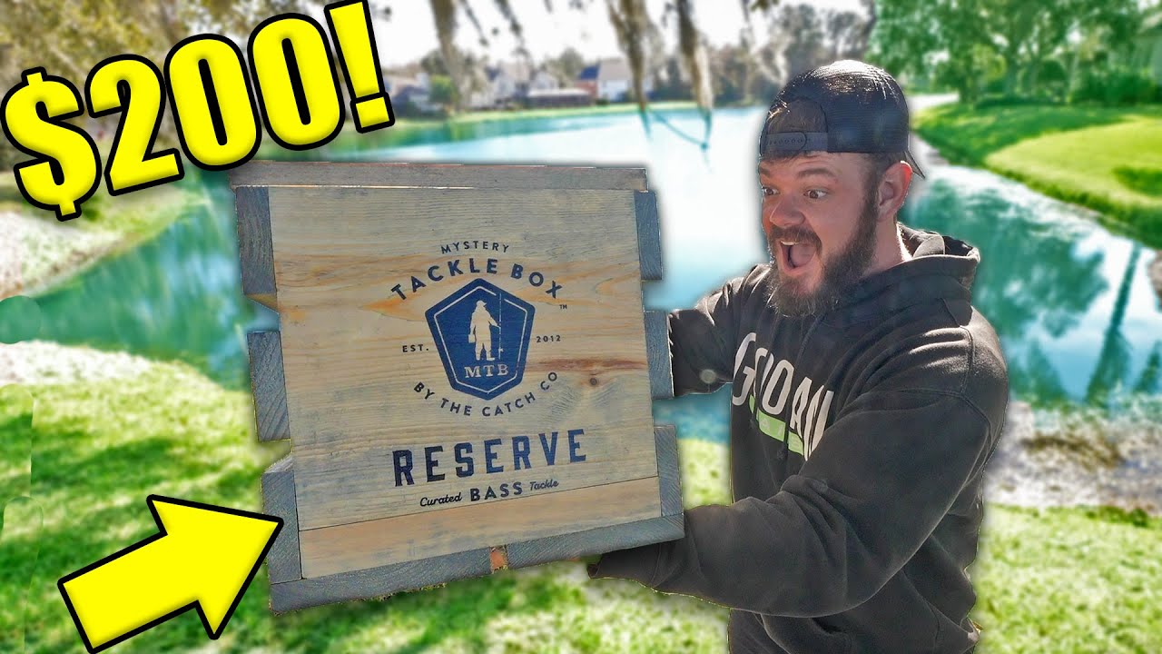 Unboxing World's MOST Expensive Fishing MYSTERY BOX! (MTB Reserve Box) 