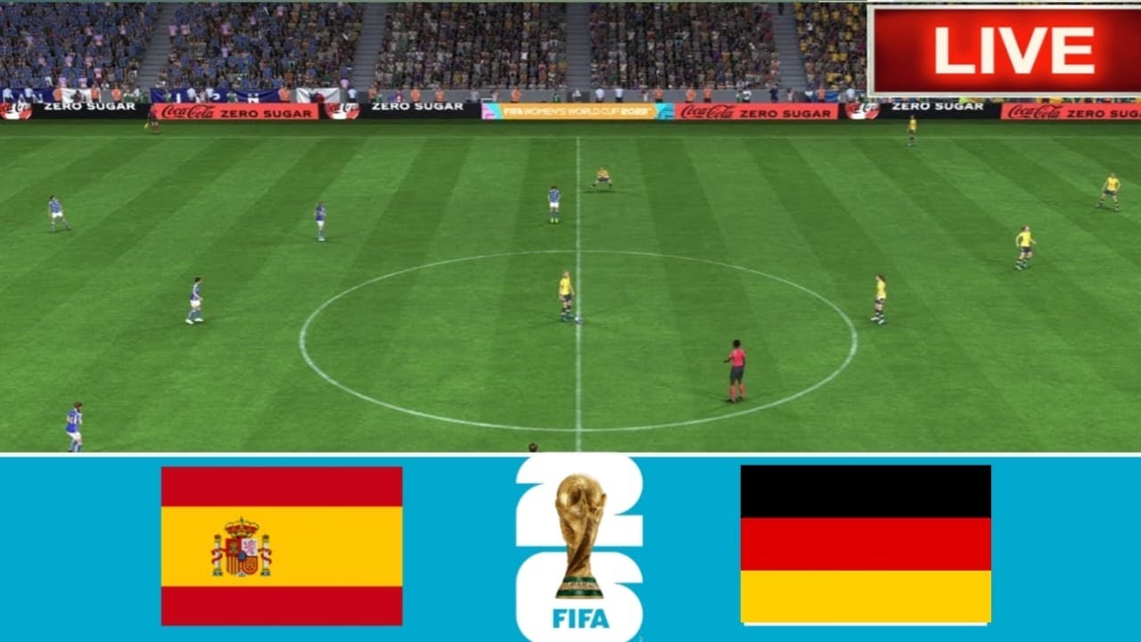  Germany U17 VS Spain U17 Live Football Match Today FIFA U17 World 