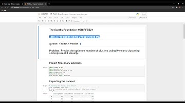 Yadnesh Potdar Tsf Task 2(Unsupervised ML)