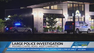 Heavy police presence at NW Charlotte gas station Heavy police presence at NW Charlotte gas station