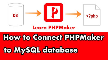 How to connect PHPMaker to MySQL database video tutorial - Learn PHPMaker Tutorials