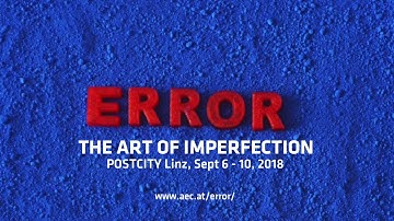 ERROR - The Art of Imperfection