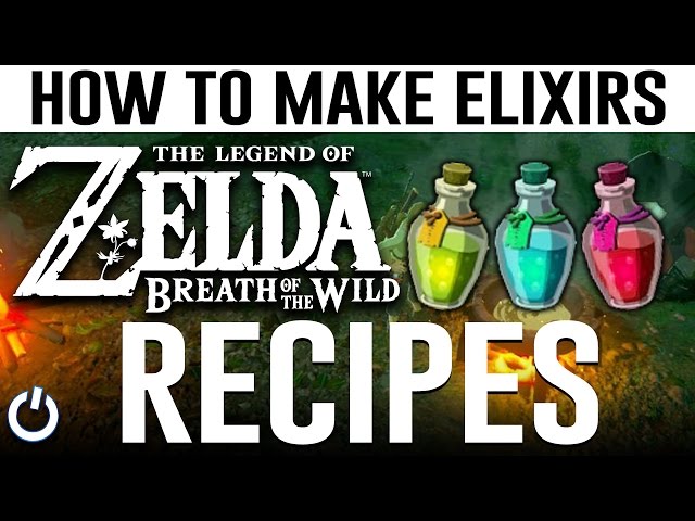 Zelda: BotW - All Elixir Recipes