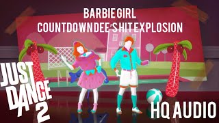 Just Dance 2 Barbie Girl Hq Audio - Countdowndees Hit Explosion Just Dance Music