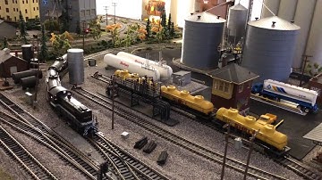 My 4x8x2 HO Layout - Oil Train Script #3 and #4
