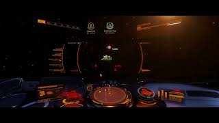 Elite Dangerous: Hydra tries to shoot attached Research Limpet