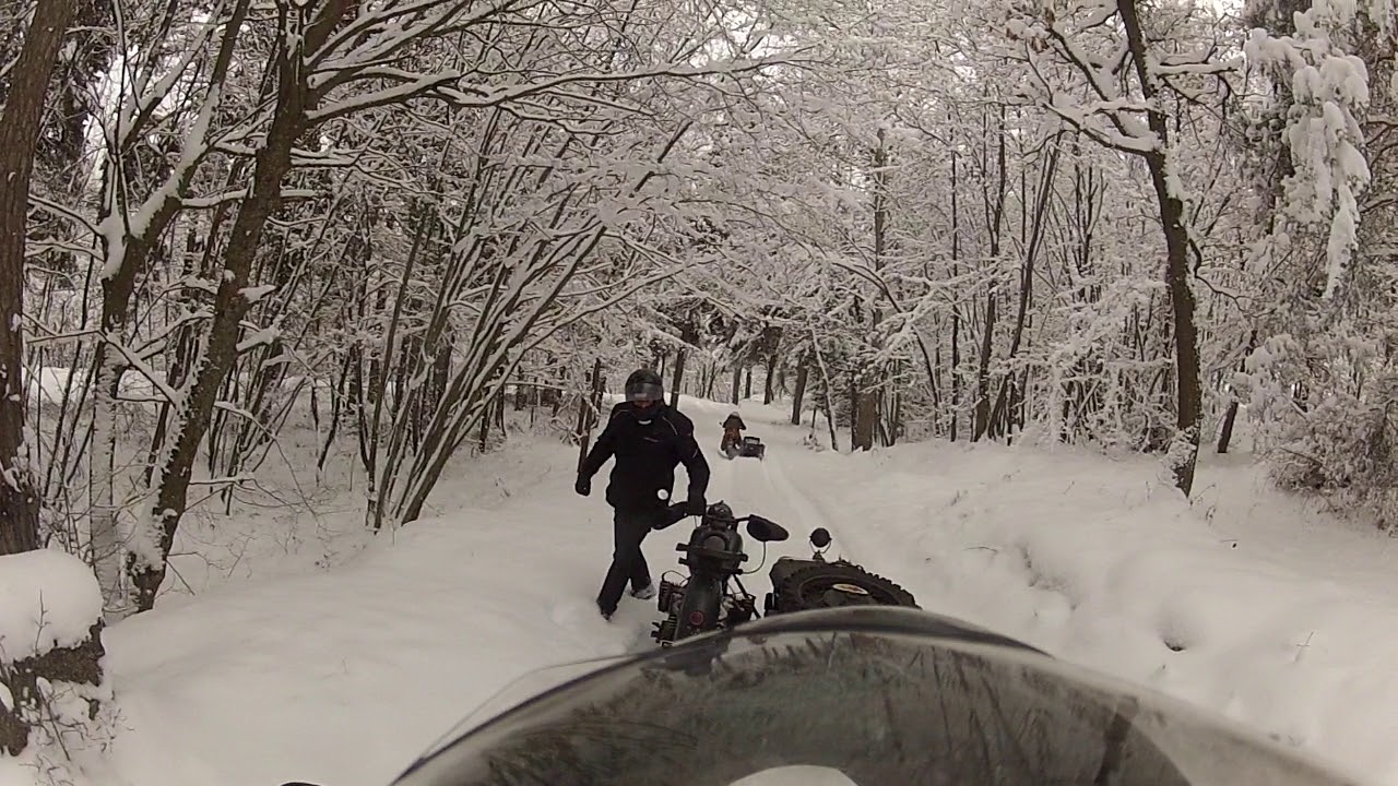 sortie side-car neige mars2018 Sospel