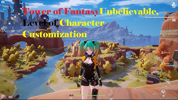 Tower of Fantasy - Character creation first look!