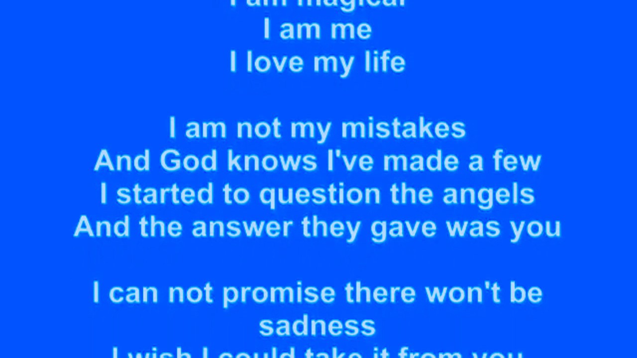 Robbie Williams Love My Life Lyrics Lyric Video Youtube