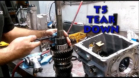 How to disassemble a T5 World Class Transmission