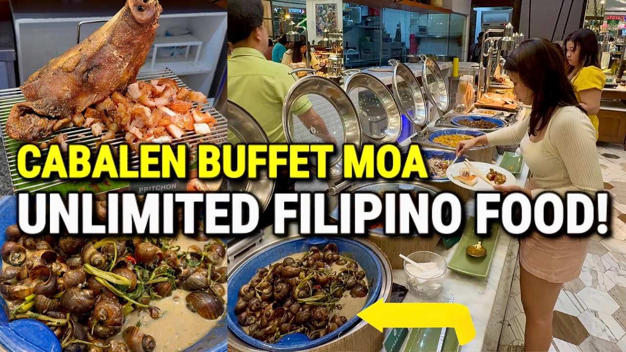 UNLIMITED FILIPINO FOOD at CABALEN, SM Mall of Asia – Best Affordable Buffet in the Philippines!